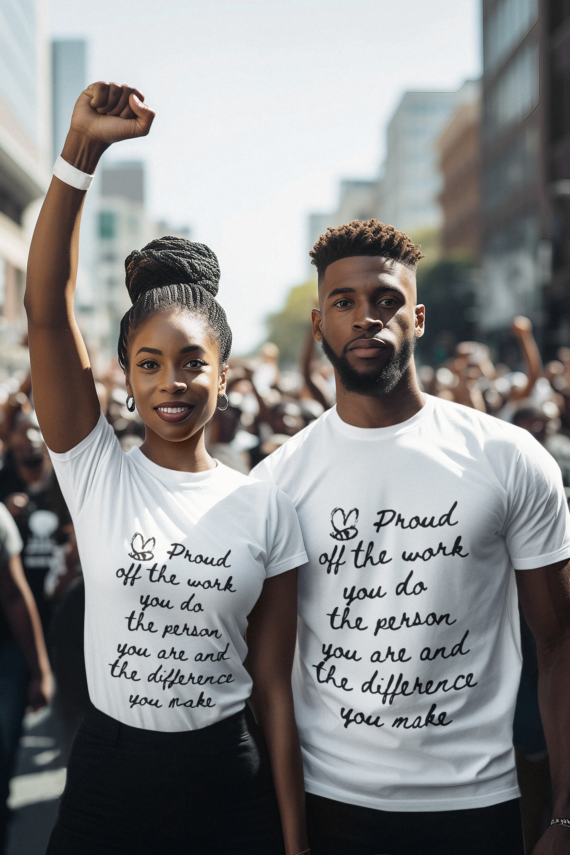 Bee Proud- Unisex Premium t-shirt